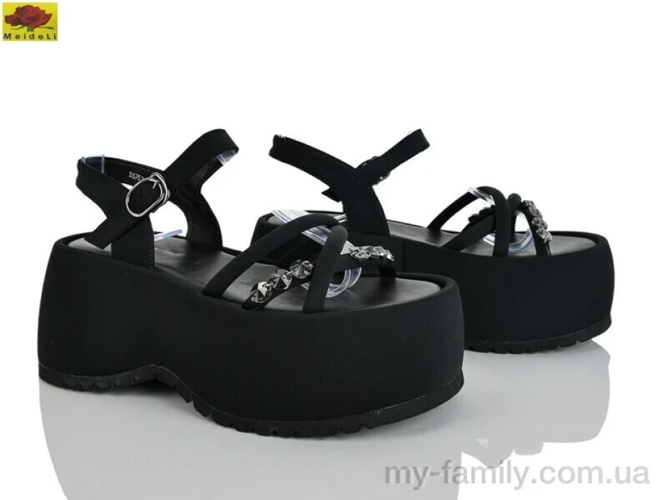 Босоніжки текстиль чорний жінки -, Жіночі босоніжки оптом