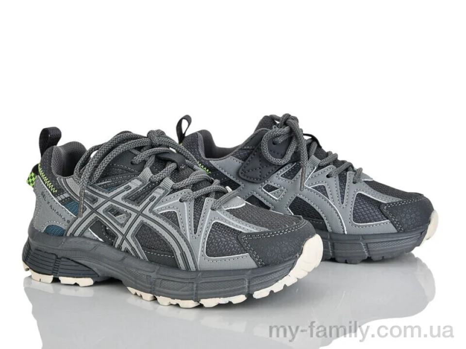 Кросівки штучна шкіра-текстиль сірий діти унісекс, Дитячі кросівки оптом