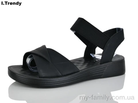 Босоніжки штучна шкіра-текстиль чорний жінки -, Жіночі босоніжки оптом