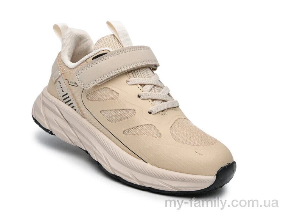 Кросівки текстиль коричневий діти унісекс, Дитячі кросівки оптом