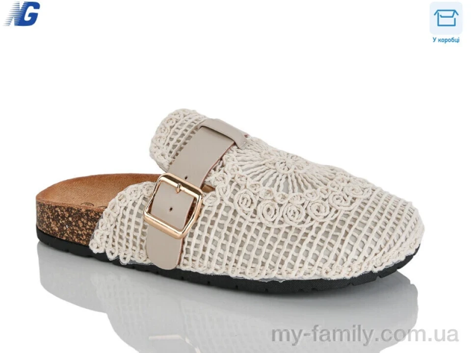 Шльопанці текстиль бежевий жінки -, Жіночі шльопанці оптом