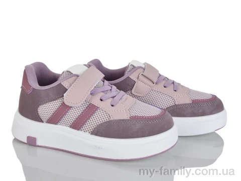 Кроссовки искусственная кожа-текстиль фиолетовый дети девочка, Детски кроссовки оптом