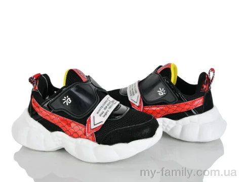 Кросівки штучна шкіра-текстиль чорний діти унісекс, Дитячі кросівки оптом