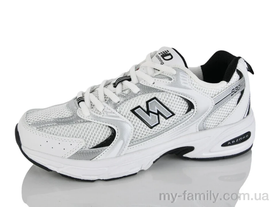 Кросівки штучна шкіра-текстиль білий жінки -, Жіночі кросівки оптом