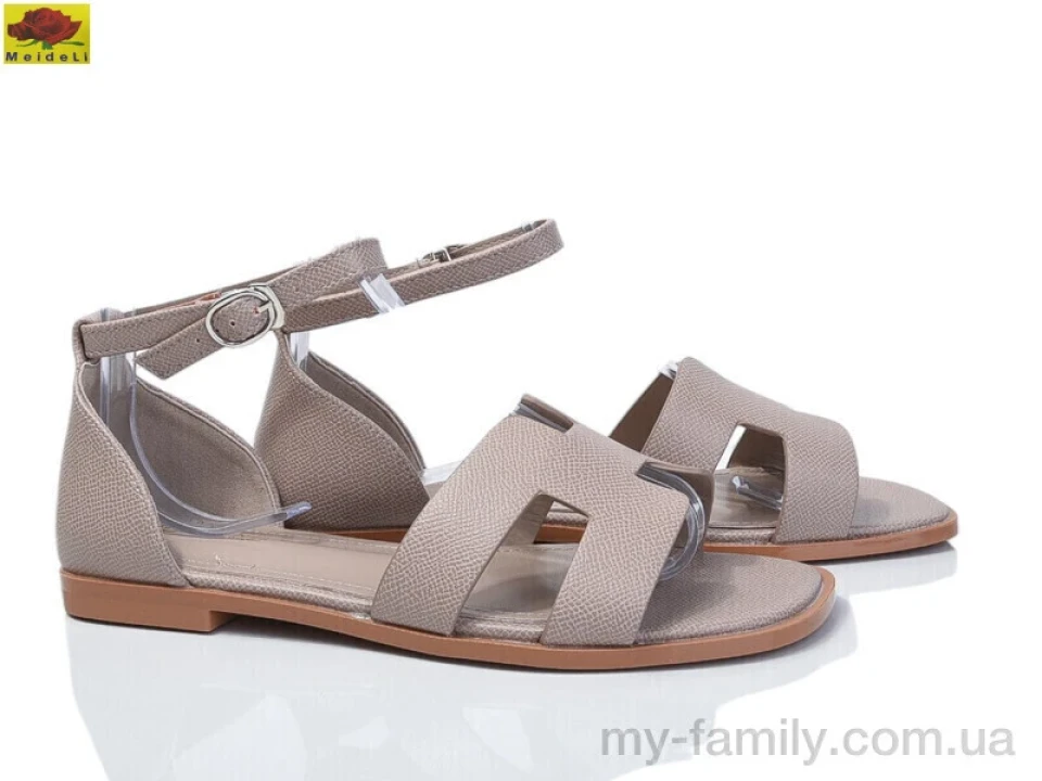 Босоніжки штучна шкіра коричневий жінки -, Жіночі босоніжки оптом