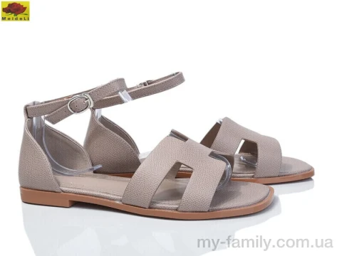 Босоніжки штучна шкіра коричневий жінки -, Жіночі босоніжки оптом