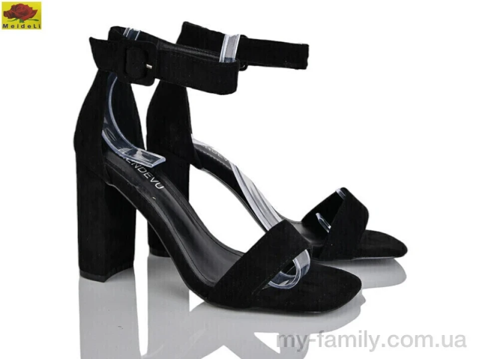 Босоніжки штучна замша чорний жінки -, Жіночі босоніжки оптом