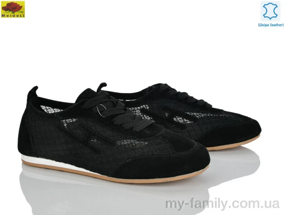 Кросівки натуральна замша-текстиль чорний жінки -, Жіночі кросівки оптом