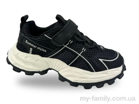 Кроссовки искусственная кожа-текстиль черный дети унисекс, Детски кроссовки оптом