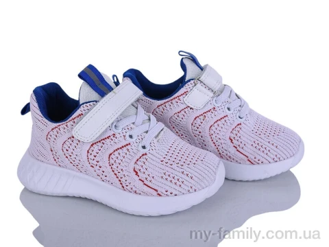 Кроссовки текстиль белый дети мальчик, Детски кроссовки оптом