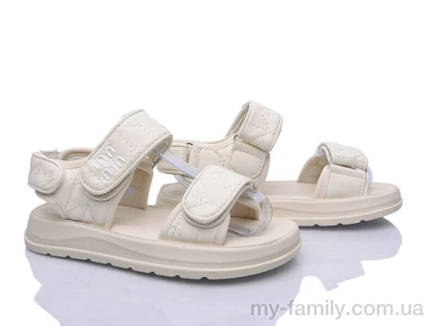 Босоніжки штучна шкіра бежевий діти дівчинка, Взуття оптом діти