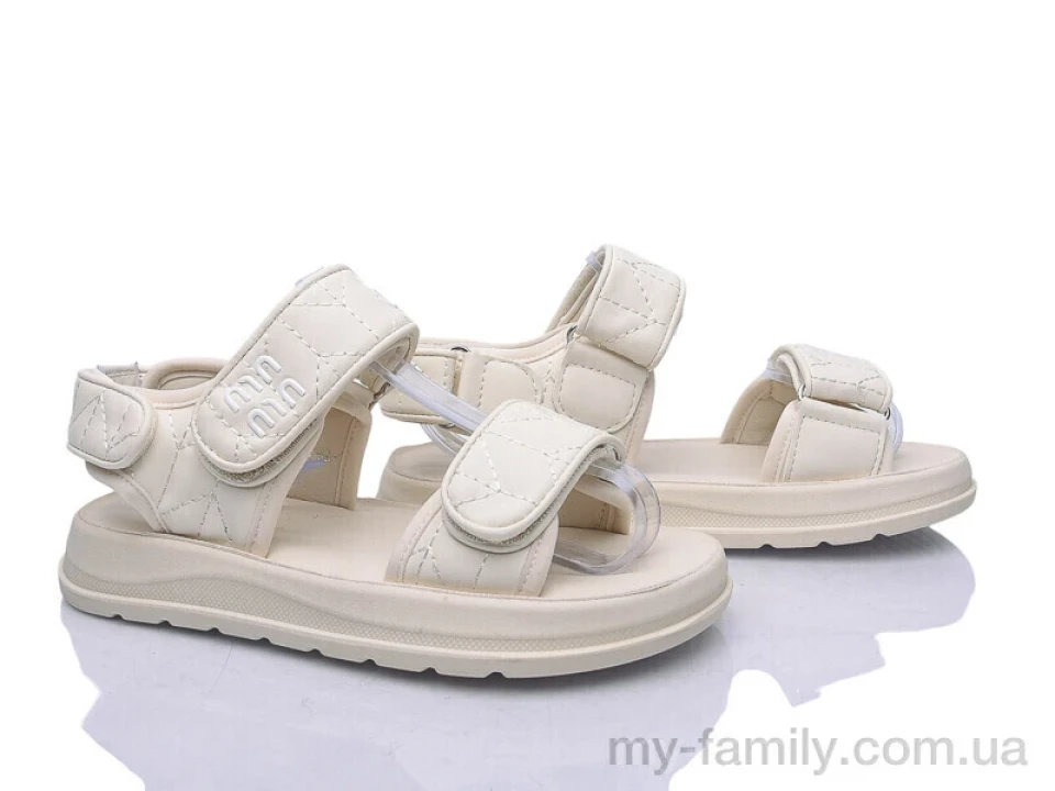 Босоніжки штучна шкіра бежевий діти дівчинка, Взуття оптом діти