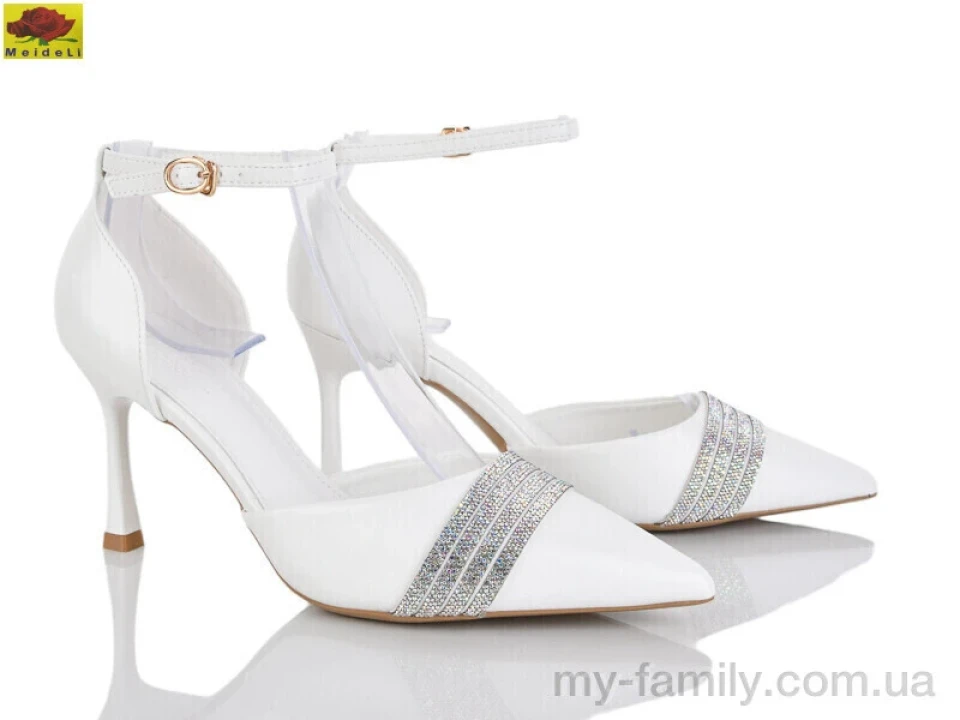 Туфлі штучна шкіра білий жінки -, Туфлі жіночі оптом