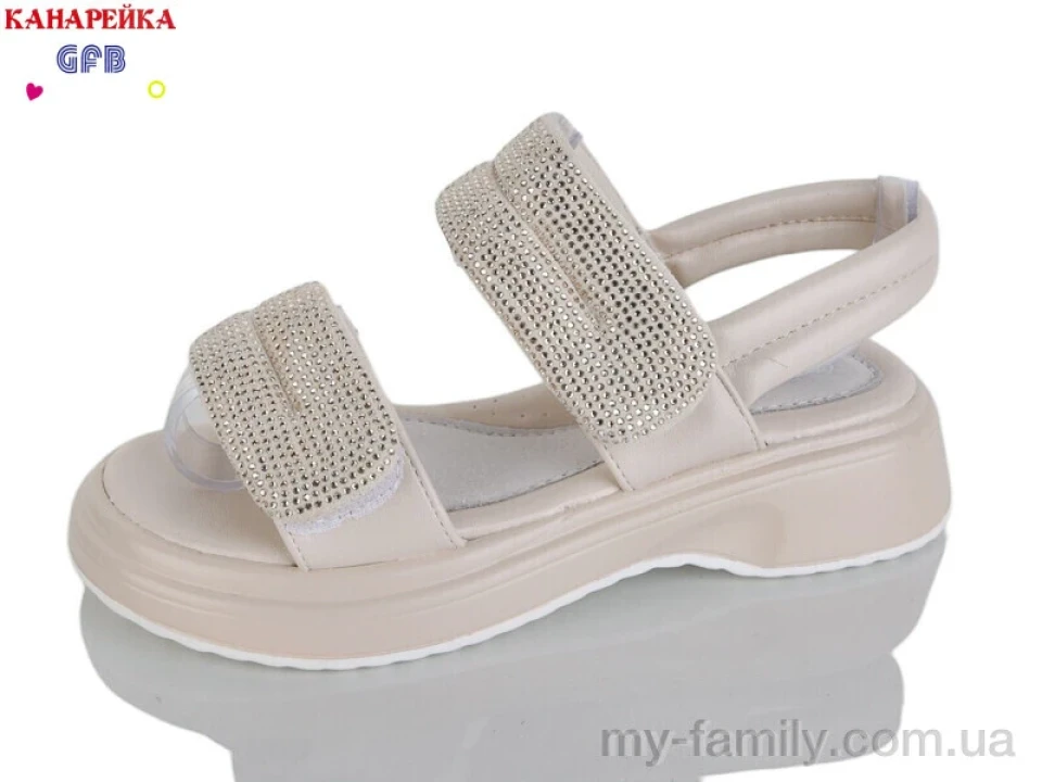 Босоніжки штучна шкіра бежевий діти дівчинка, Взуття оптом діти