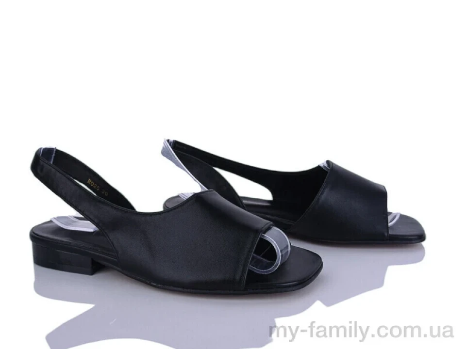 Босоніжки штучна шкіра чорний жінки -, Жіночі босоніжки оптом