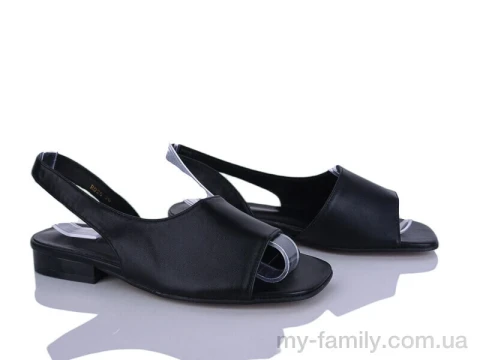 Босоніжки штучна шкіра чорний жінки -, Жіночі босоніжки оптом