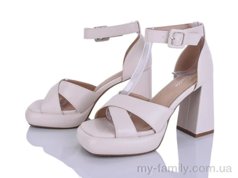 Босоніжки штучна шкіра бежевий жінки -, Жіночі босоніжки оптом