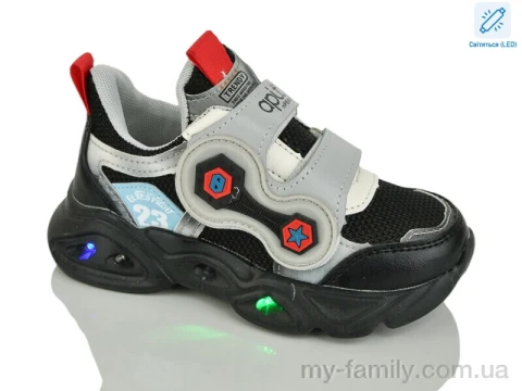 Кросівки штучна шкіра-текстиль чорний діти унісекс, Дитячі кросівки оптом