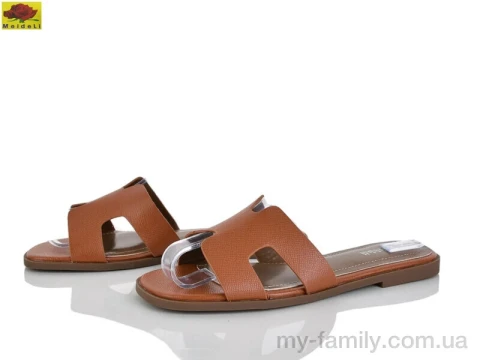 Шльопанці штучна шкіра коричневий жінки -, Жіночі шльопанці оптом