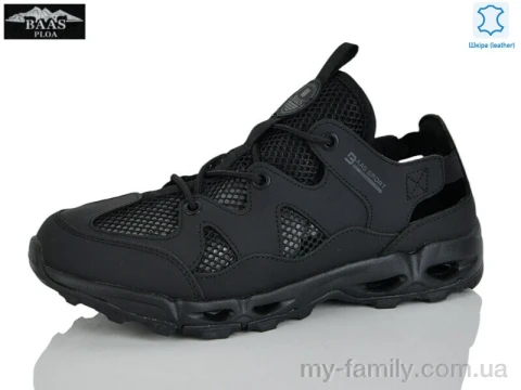 Кроссовки натуральная кожа-текстиль черный мужчины -, Мужские кроссовки оптом