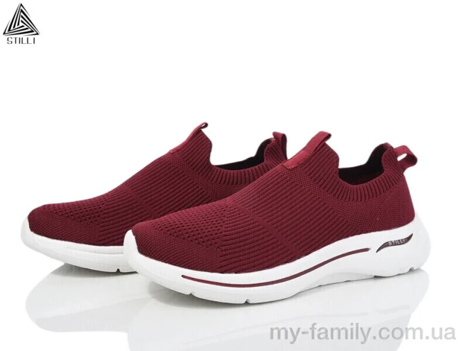 Кросівки текстиль бордовий жінки -, Жіночі кросівки оптом