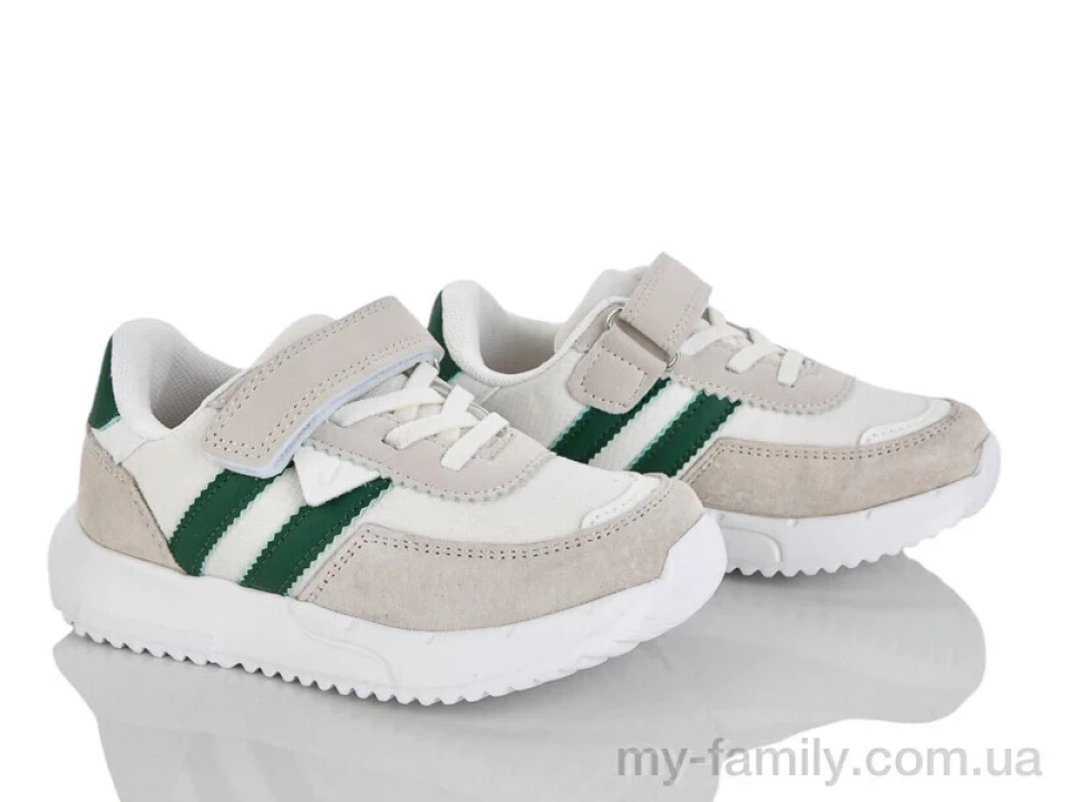 Кросівки штучна замша-текстиль бежевий діти унісекс, Дитячі кросівки оптом