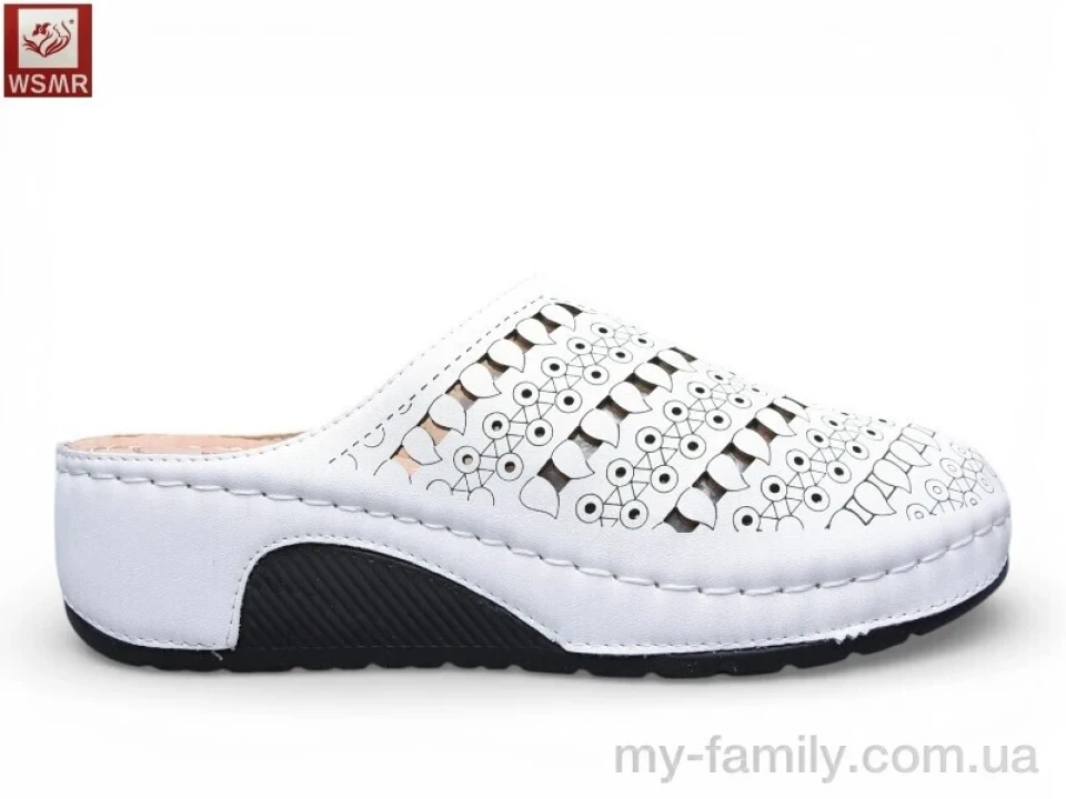 Шльопанці штучна шкіра білий жінки -, Жіночі шльопанці оптом