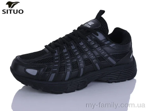 Кросівки штучна шкіра-текстиль чорний жінки -, Жіночі кросівки оптом