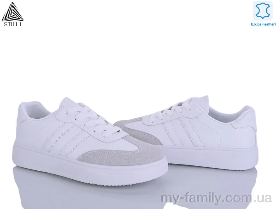 Кросівки натуральна шкіра-натуральна замша білий жінки -, Жіночі кросівки оптом