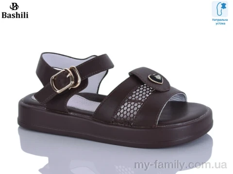 Босоніжки штучна шкіра-текстиль коричневий діти дівчинка, Взуття оптом діти
