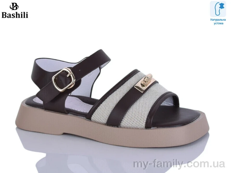 Босоніжки штучна шкіра-текстиль коричневий діти дівчинка, Взуття оптом діти