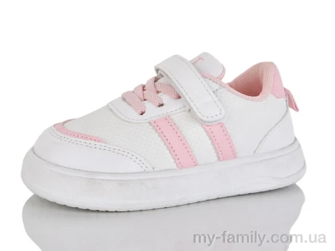 Кросівки штучна шкіра білий діти дівчинка, Дитячі кросівки оптом