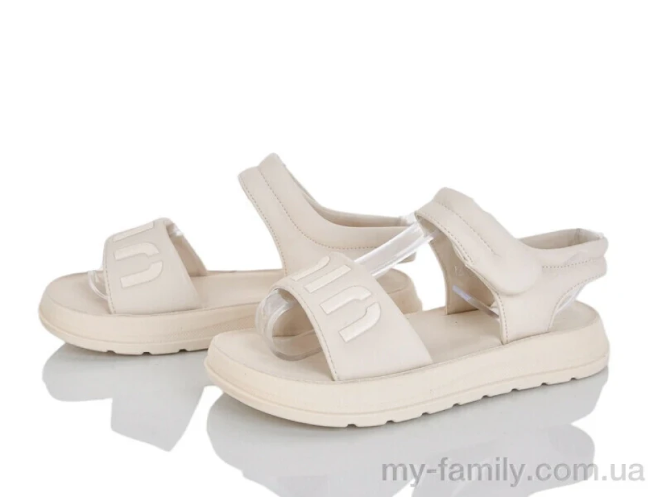 Босоніжки штучна шкіра бежевий діти дівчинка, Взуття оптом діти