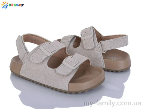 Босоножки искусственная замша бежевый дети унисекс, Взуття оптом дети