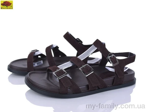 Босоножки искусственная замша коричневый женщины -, Женские босоножки оптом