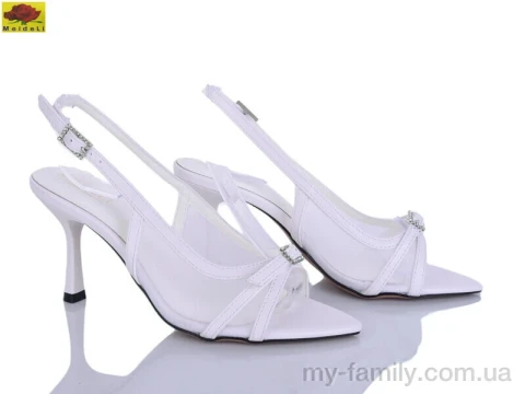 Босоножки искусственная кожа-текстиль белый женщины -, Женские босоножки оптом