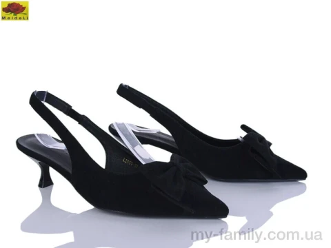 Туфлі штучна замша чорний жінки -, Туфлі жіночі оптом