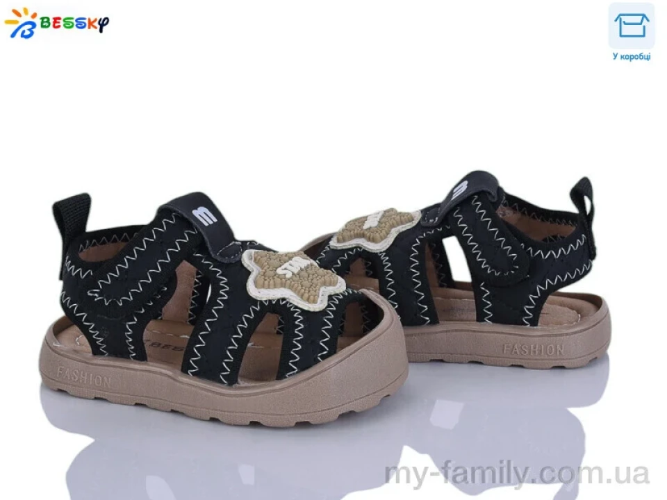 Босоніжки штучна шкіра чорний діти дівчинка, Взуття оптом діти