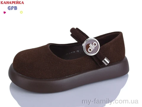 Туфлі штучна замша коричневий діти дівчинка, Дитячі туфлі оптом