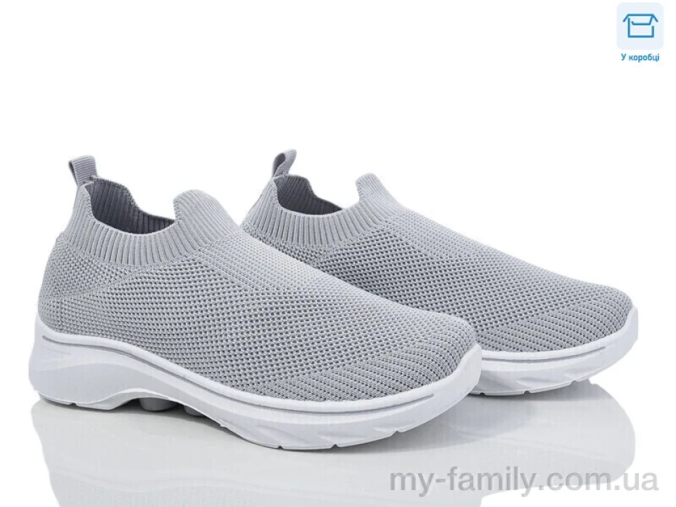 Кросівки текстиль сірий жінки -, Жіночі кросівки оптом