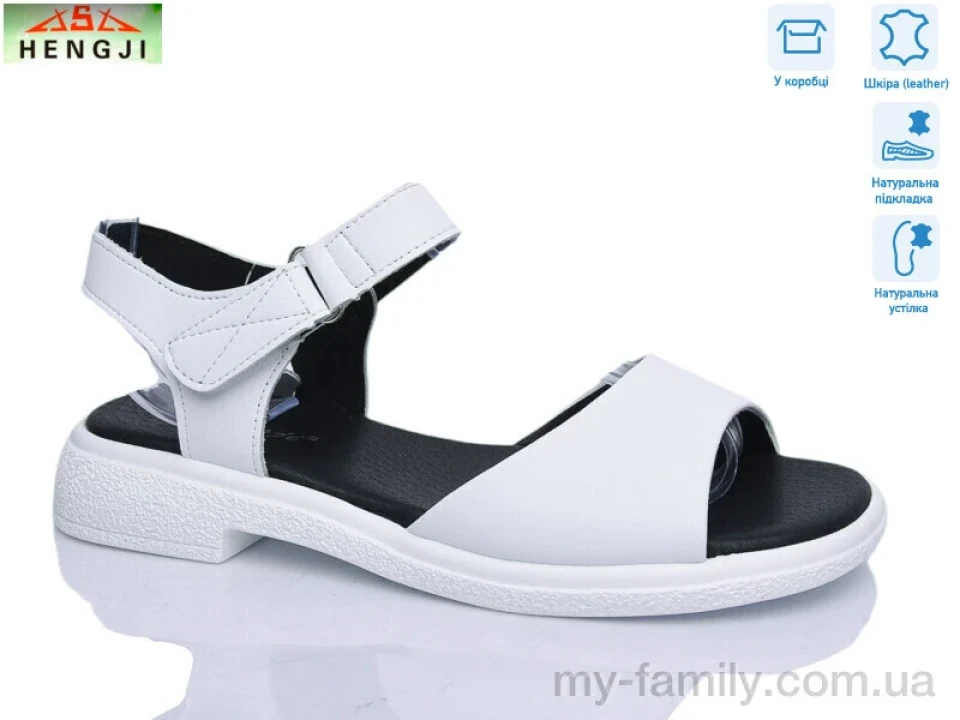 Босоніжки натуральна шкіра білий жінки -, Жіночі босоніжки оптом