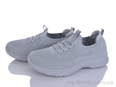 Кросівки текстиль сірий жінки -, Жіночі кросівки оптом