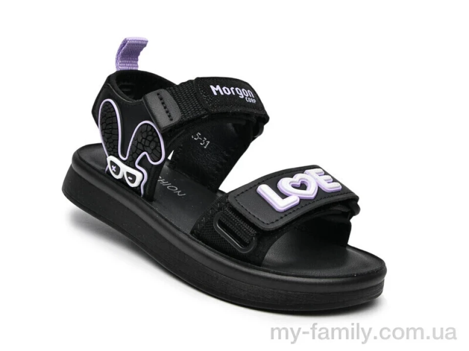 Босоніжки текстиль чорний діти дівчинка, Взуття оптом діти