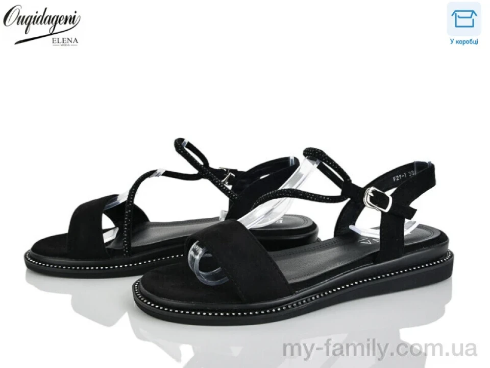 Босоніжки штучна замша чорний жінки -, Жіночі босоніжки оптом