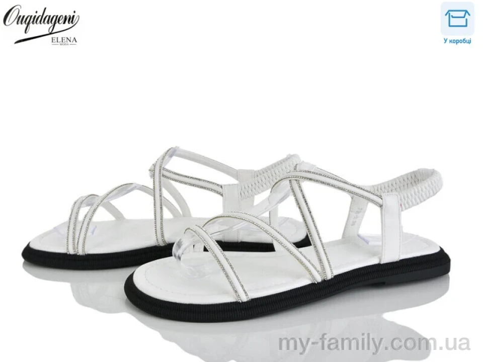 Босоніжки штучна шкіра білий жінки -, Жіночі босоніжки оптом