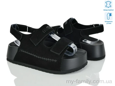 Босоніжки натуральна замша чорний жінки -, Жіночі босоніжки оптом