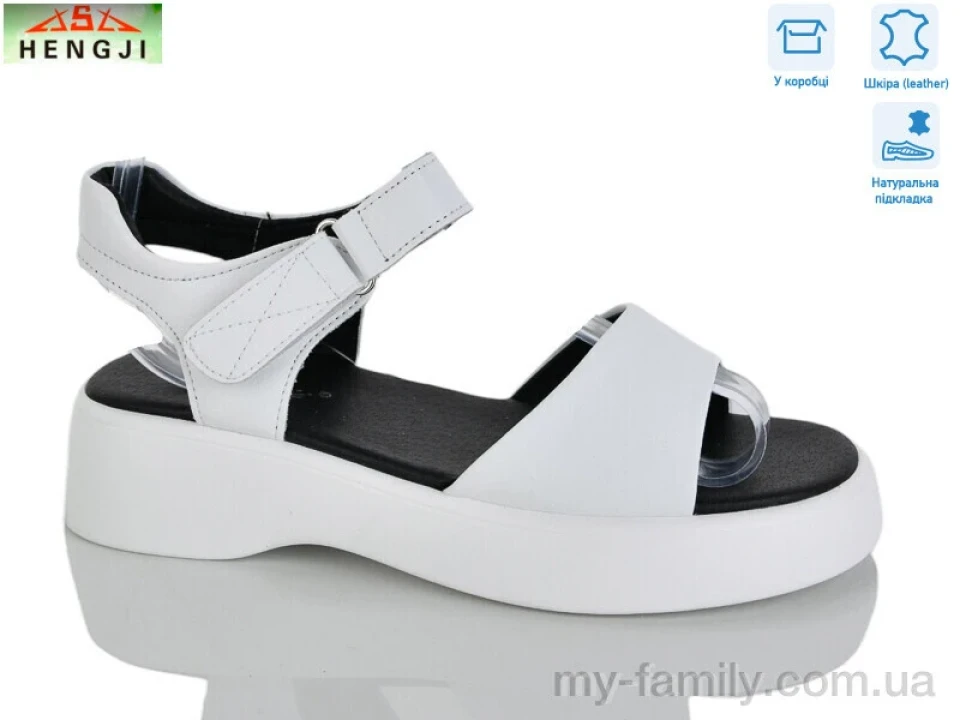 Босоніжки натуральна шкіра білий жінки -, Жіночі босоніжки оптом