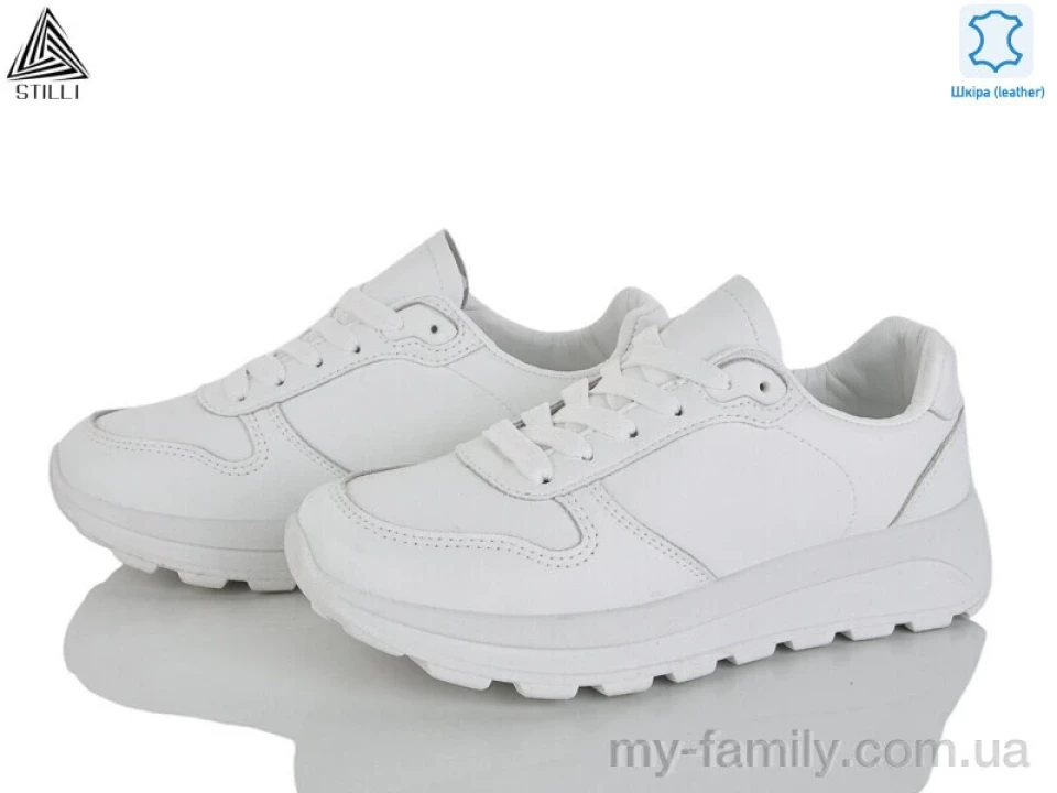 Кросівки натуральна шкіра білий жінки -, Жіночі кросівки оптом