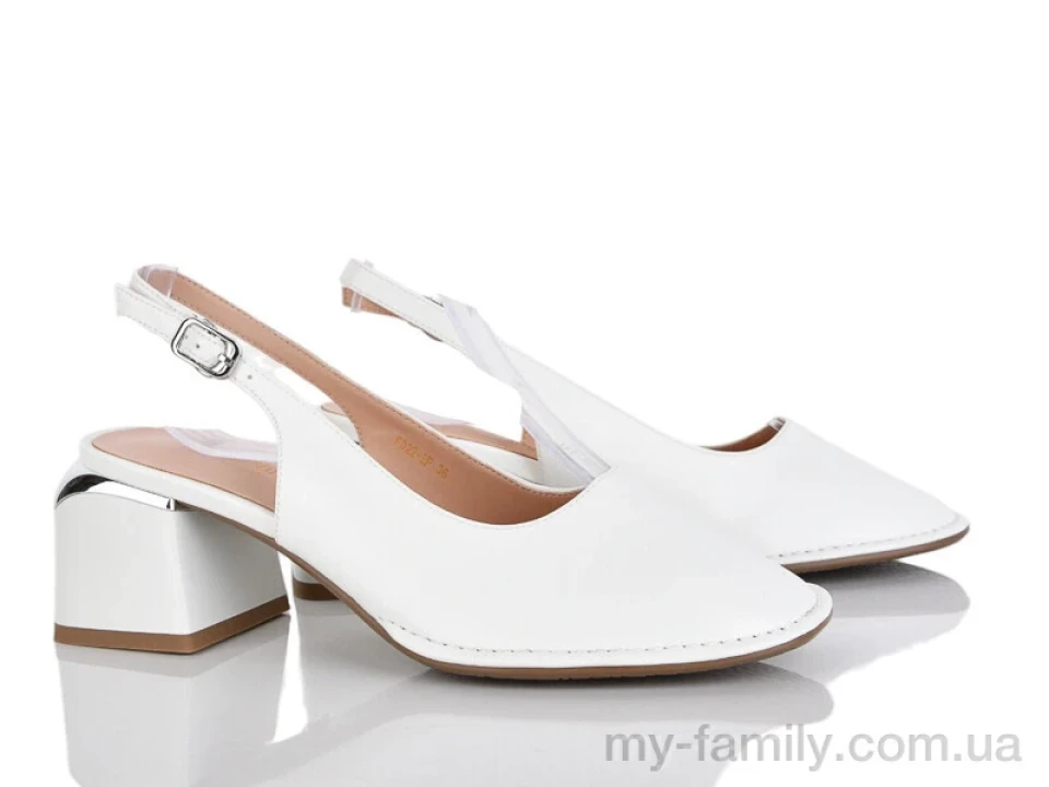 Туфлі штучна шкіра білий жінки -, Туфлі жіночі оптом