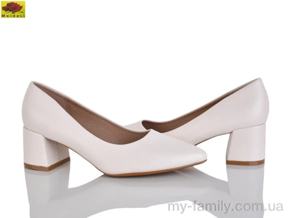 Туфлі штучна шкіра бежевий жінки -, Туфлі жіночі оптом